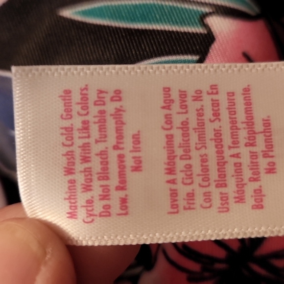 Justice Graphic Racerback One-Piece Swimsuit Size M NWT - Picture 9 of 14